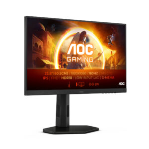 AOC 24G4X computerskærm 60,5 cm (23.8") 1920 x 1080 pixel Fuld HD LCD Sort -