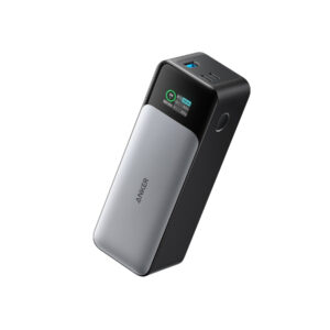 Anker 737 Powerbank. 24000 mAh. Sort/Silver -