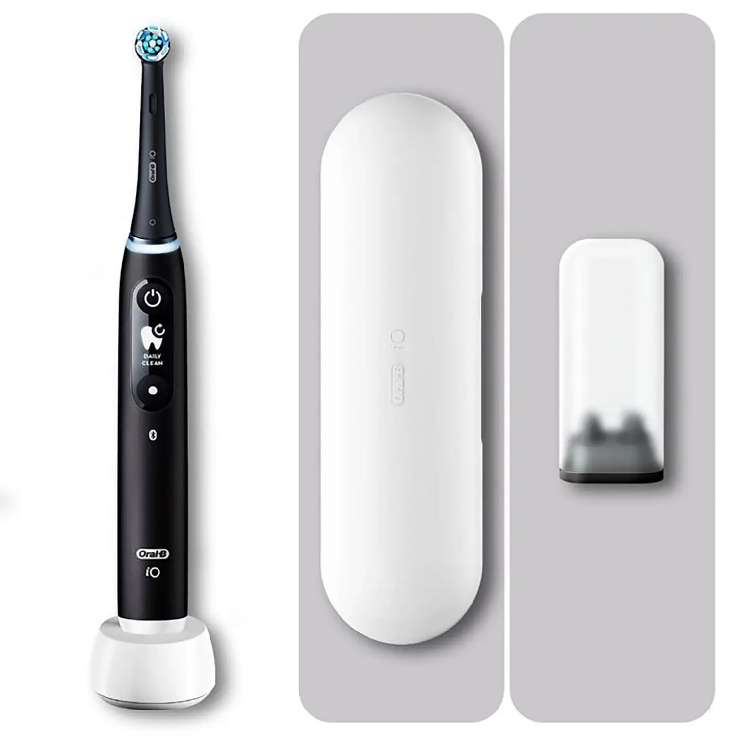 101441405_8607756630 Oral-B iO Series 6 Voksen Roterende tandbørste Sort -