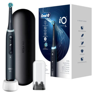 Oral-B iO Series 5 Voksen Vibrerende Elektrisk tandbørste. Sort -