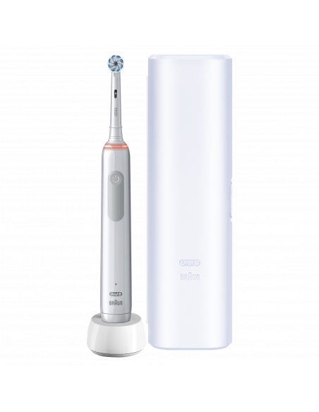 105062980_9641442842 Oral-B Pro 3 3500 Voksen Roterende tandbørste Hvid -