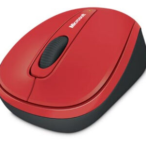 Microsoft Wireless Mobile Mouse 3500. Optisk Trådløs Mus. Rød. -