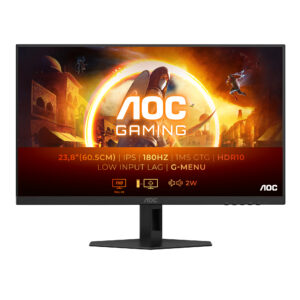 AOC 24G4XE computerskærm 60,5 cm (23.8") 1920 x 1080 pixel Fuld HD LCD Sort, Grå -