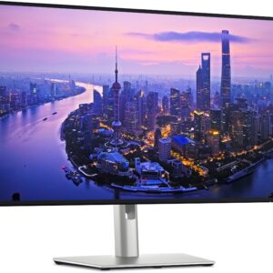 DELL UltraSharp U2725QE computerskærm 68,6 cm (27") 3840 x 2160 pixel 4K Ultra HD LCD Sort, Sølv -