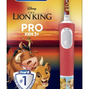 Oral-B Kids VITALITYPROLIONK elektrisk tandbørste Barn Roterende, pulserende tandbørste Flerfarvet -