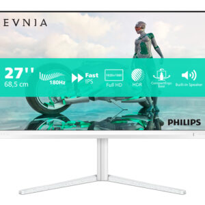 Philips Evnia 27M2N3201A/00 computerskærm 68,6 cm (27") 1920 x 1080 pixel Fuld HD LCD Hvid -