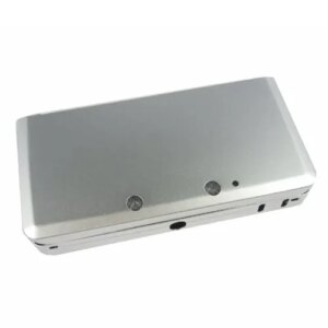 Nintendo 3DS XL aluminiums case. Silver. -