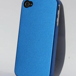iPhone 4/4S aluminiums cover. Blå. -