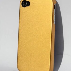 iPhone 4/4S aluminiums cover. Gold. -