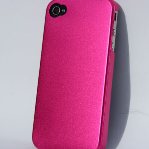 iPhone 4/4S aluminiums cover. Lyserød. -