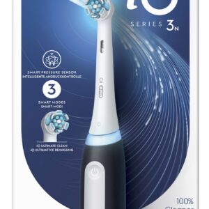 Oral-B iO 8006540730744 elektrisk tandbørste Voksen Vibrerende tandbørste Sort -