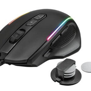 Trust GXT 165 Celox Gaming Mus. Optisk, Kabling. Sort -