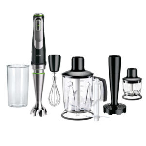 Braun MultiQuick 9 MQ 9147X 0,6 L Nedsænkning blender 1200 W Sort, Rustfrit stål -