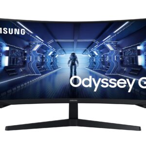 Samsung G55T computerskærm 86,4 cm (34") 3440 x 1440 pixel UltraWide Quad HD LED Sort -