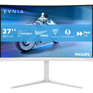Philips Evnia 5000 27M2C5501/00 computerskærm 68,6 cm (27") 2560 x 1440 pixel Quad HD LCD Hvid -