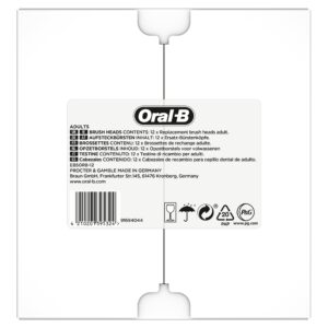 Oral-B CrossAction Cross Action Clean Maximizer 12er FFS 12 stk Hvid -