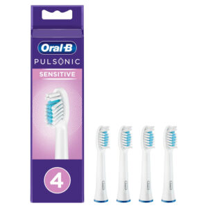 Oral-B Pulsonic Sensitive 4 stk Hvid -