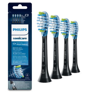 Philips Sonicare C3 Premium Plaque Defence HX9044/33. 4x Tandbørstehoveder. Sort -