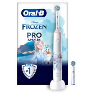Oral-B PRO 14876673 elektrisk tandbørste Barn Roterende tandbørste Flerfarvet, Hvid -