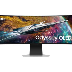 Samsung G95SC computerskærm 124,5 cm (49") 5120 x 1440 pixel Dual QHD OLED Sølv -