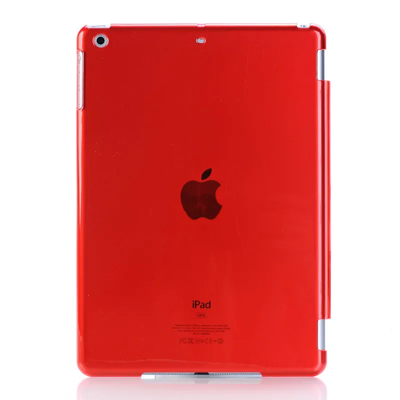 air-hardplastic-red iPad cover i hård plastik. Rød. -