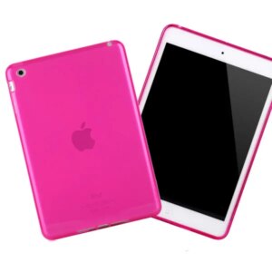 Lyserødt iPad Air 2 & iPad Pro 9,7" cover i hård plastik. -