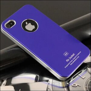 iPhone 4 & 4S Air jacket cover. Lilla. -