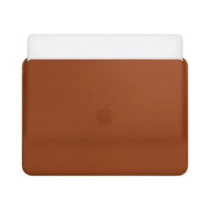 Lækkert Apple læder sleeve til MacBook 13". Brun. -