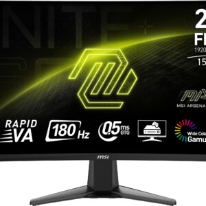 MSI MAG 27C6F computerskærm 68,6 cm (27") 1920 x 1080 pixel Fuld HD LCD Sort -