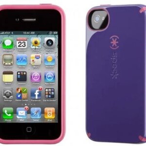 iPhone 4 & 4S SPECK® CandyShell cover. Lilla/Lyserød. -