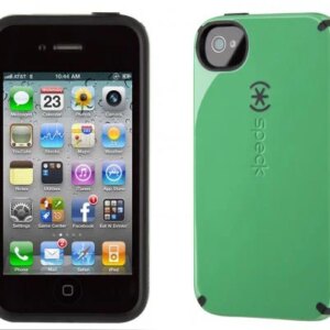 iPhone 4 & 4S SPECKÂ® CandyShell cover. Grøn/Sort. -