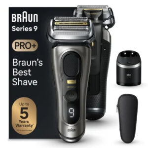 Braun Series 9 Pro+ 9565cc Wet & Dry Folie shaver Trimmer Metallic -
