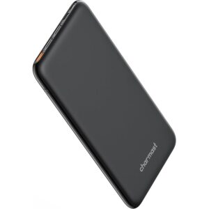 Charmast W2002C Slim Powerbank med 4 porte. 3x USB-A + 1x USB-C. 26800mAh -