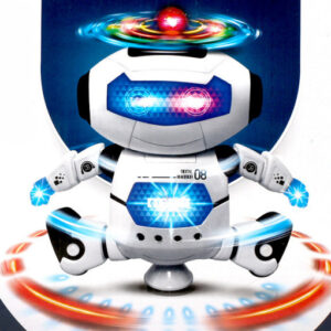 Sjov og underholdende dansende robot med masser af lys. -