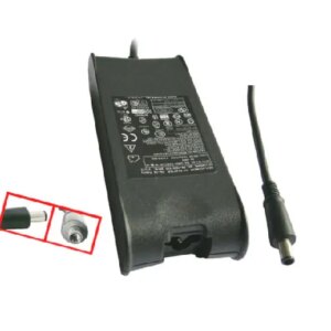Oplader til Dell / HP. 90W - 19.5V/4.62A (7.4x5.0). -