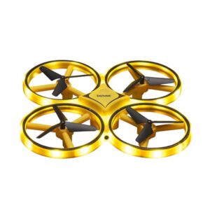 DENVER DRO-170 Drone  -  Fjernstyret Mini Drone med Lys og 7 Min Flyvetid -