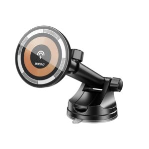 Dudao F12MAX+ 15W MagSafe Bilholder med Trådløs Opladning -