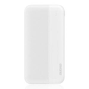 Dudao K4S+ Powerbank 20000mAh  -  2xUSB-A, 10W Opladning  -  Hvid -