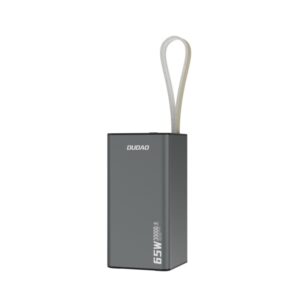 DUDAO K65+ powerbank. 30000mAh - 65 Watt. Sort -
