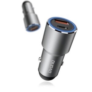 Dudao R4PQ 22,5W Biloplader med USB-C PD & Quick Charge 3.0 -