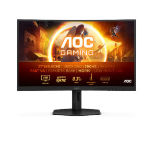 AOC G4 C27G4ZXU computerskærm 68,6 cm (27") 1920 x 1080 pixel Fuld HD LED Sort -