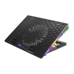 Esperanza ALIZE RGB Gaming PC Køler. Justering af lys, blæser og vinkel. -