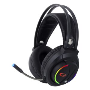 Esperanza Nightshade Gaming Headphones. Stereo Gaming Headset med RGB-lys og Mikrofon -
