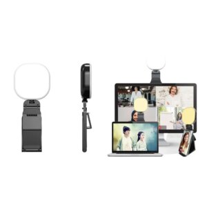 F-610 Multifunktionel LED videobelysning til live streaming. 5 farver og 5 niveauer. -