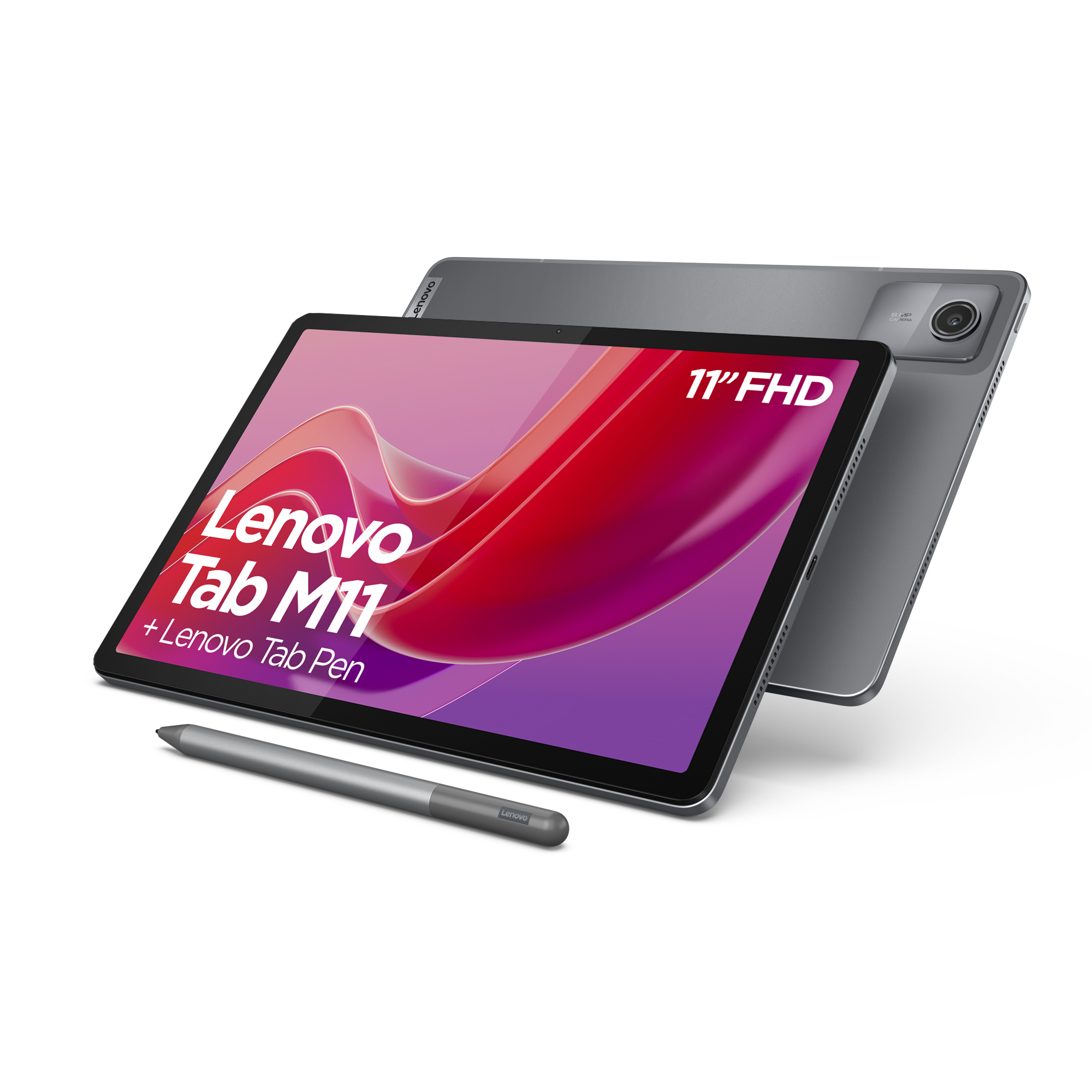 f3c8aeb2d0ce942cb8ee287190cb8199 Lenovo Tab M11 Mediatek 128 GB 27,9 cm (11") 4 GB Wi-Fi 5 (802.11ac) Android 13 Grå -