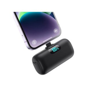 Feob HX45X2 Mini Lightning Powerbank. 5000mAh. Sort -