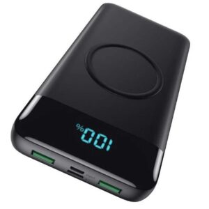 FOCHEW HX160Q2 Powerbank med Trådløs Opladning. 26800 mAh -