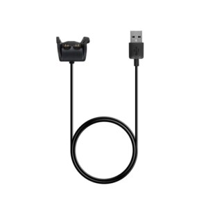 Oplader til Garmin Vivosmart HR/HR+/Approach X40. 1 meter opladekabel. -