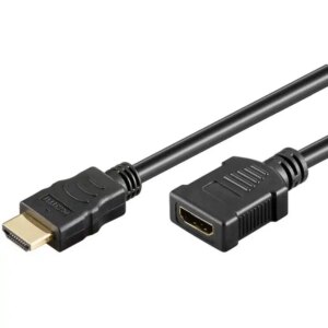 Goobay HDMI Forlængerkabel med Ethernet. 3 Meter. -