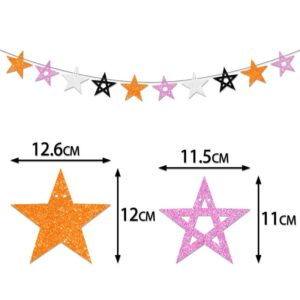 Skræmmende og (u)hyggelig Halloween Pynt. Stjerner -